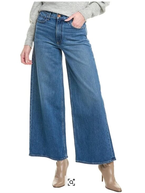 rag & bone Denim - NWT RAG & BONE Women 29 Serena High Waist Wide Leg Medium Wash Denim Jeans